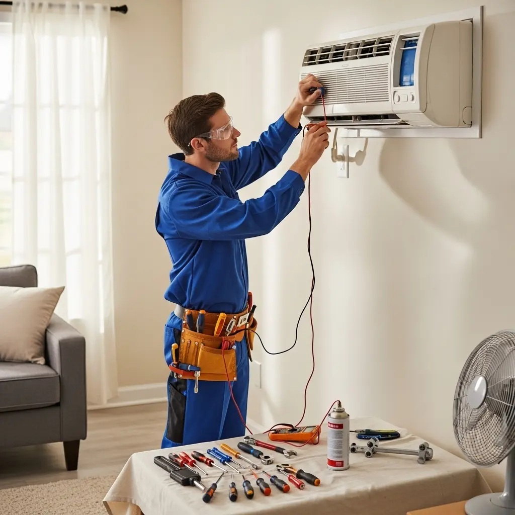 Salihli Baxi Baxi klima gaz dolumu ve bakım – Enerji verimliliği artırıldı. - Teknik servis örneği